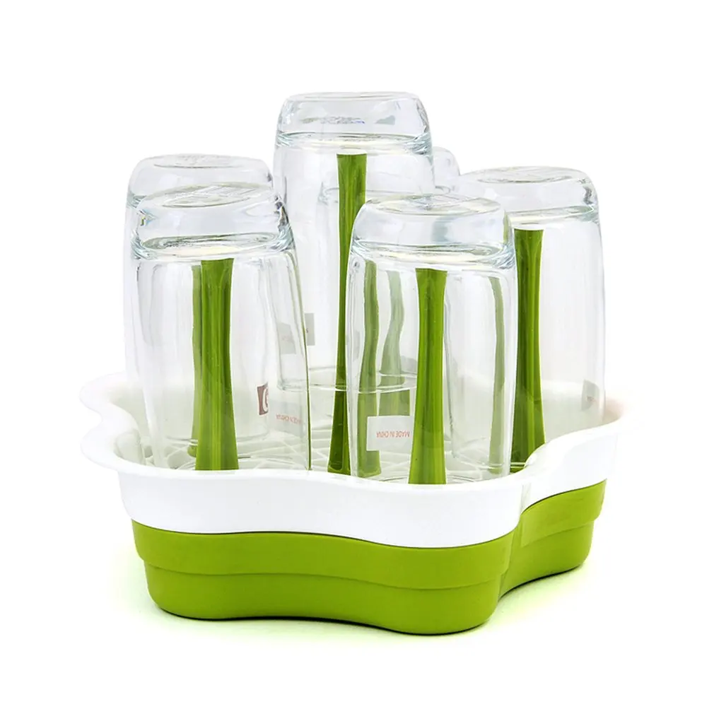 Детская сушилка для бутылочек кухонная Подставка хранения в форме сливы