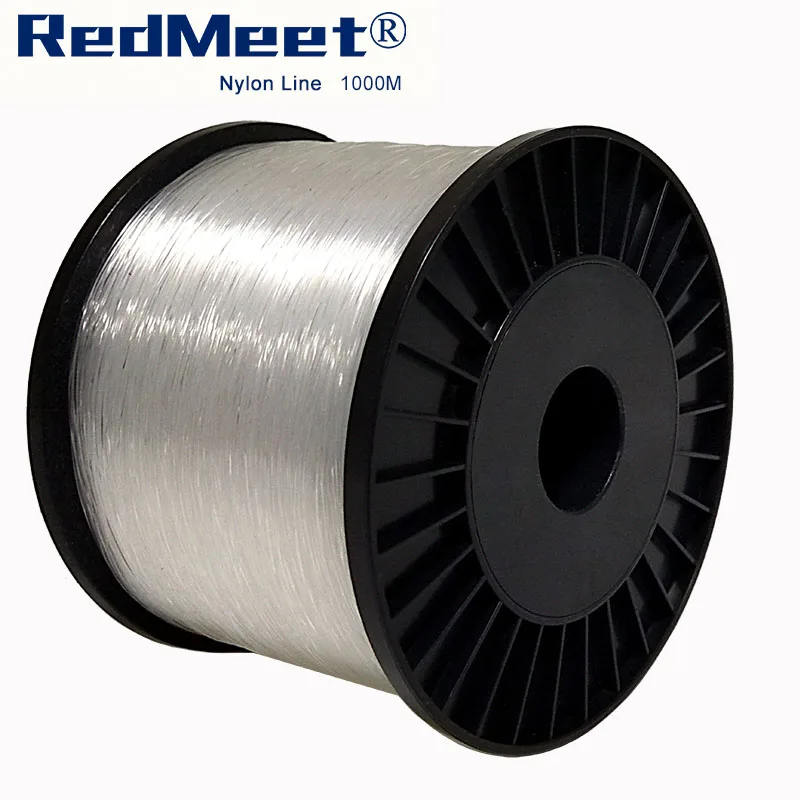 

RedMeet NEW 1000M Nylon Fishing Line Japanese Durable Monofilament Rock Sea Fishing Line Thread Bulk Spool All Size 0.6 To 8.0