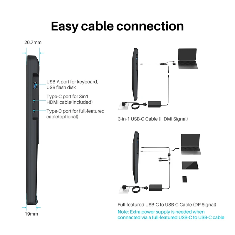 HUION-Kamvas 22 ׷  º   ÷ 21.5 ġ ν  ȭ 120% s RGB Windows Mac  ȵ̵ ġ, ǻ ǽ ġ, , ȵ̵, 