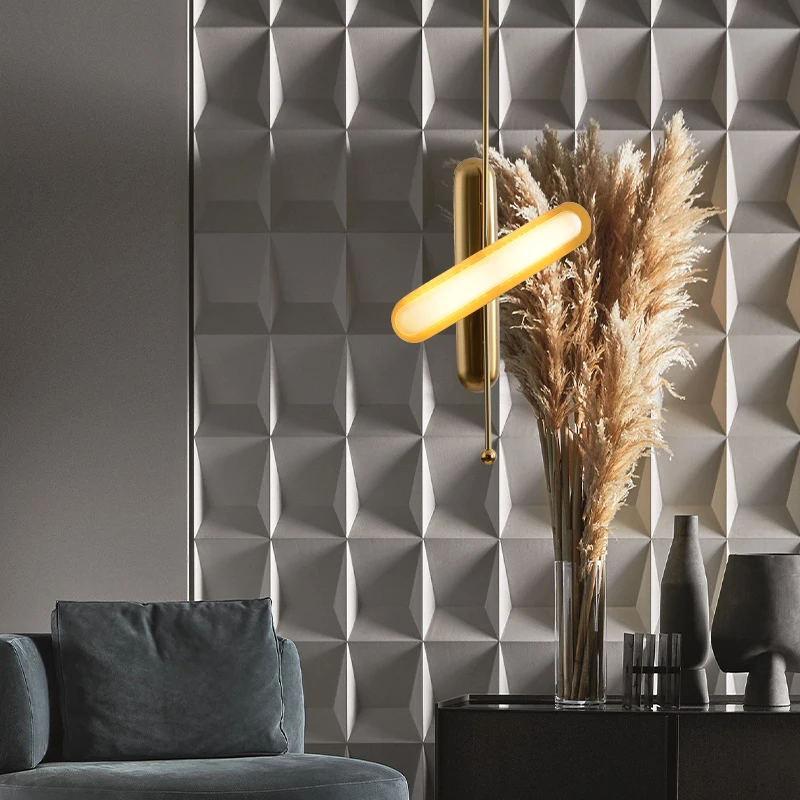 Postmodern Golden Art Deco Golden Iron Glass Chandelier Lighting Lustre Suspension Luminaire Lampen For Dinning Room
