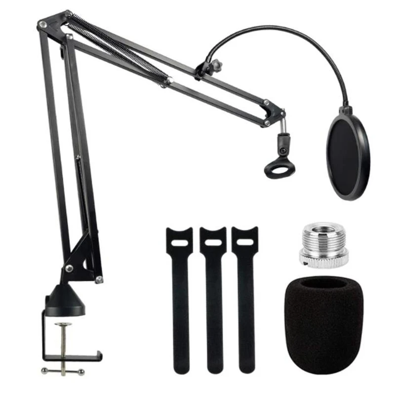 Microphone Arm Holder Adjustable Suspension Boom Scissors for Blue Snowball and Other Microphones | Электроника