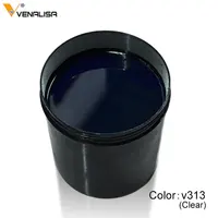 VENALISA UV LED Gel 1kg Bulk Builder Extension Jelly Gel Crystal Transparent 12 Camouflage Jelly Color Self Leveling Nail Gel 2