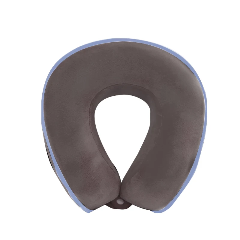 1PCS U-Shaped Pillow Memory Foam Neck Pillows Airplane Soft Slow Rebound Cervical Travel Pillow For Air Car Home Bedding - Цвет: G244265A