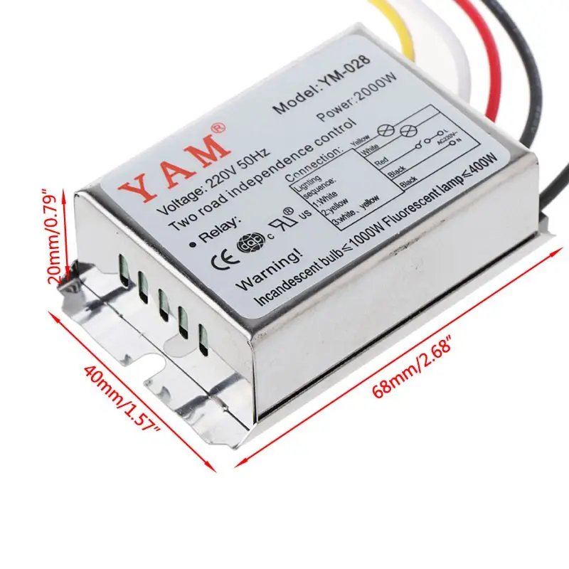 

2000W 220V Two Road Independence Control Change Frequency Power Section Switch