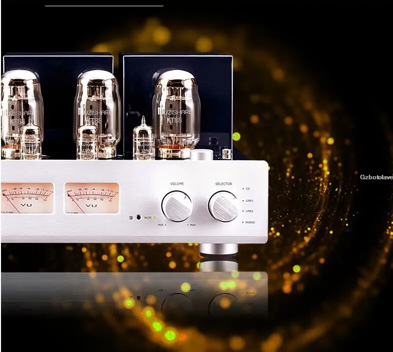 Pure handwork Upgrade MUZISHARE X7 KT88 Push-Pull пульт дистанционного управления ламповый усилитель GZ34 ламповый усилитель С Phono