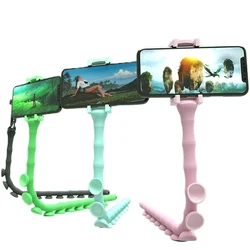 Support universel Flexible pour téléphone portable, bras paresseux, ventouse, support mural pour bureau de vélo, Stents caterpillar 
