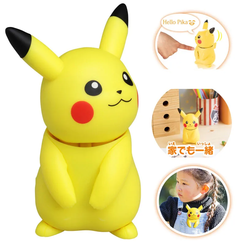 TAKARA TOMY Покемон Hello Pikachu фигурка говорящие игрушки с Пикачу фигурка Модель Коллекционная подарок на день рождения для детей