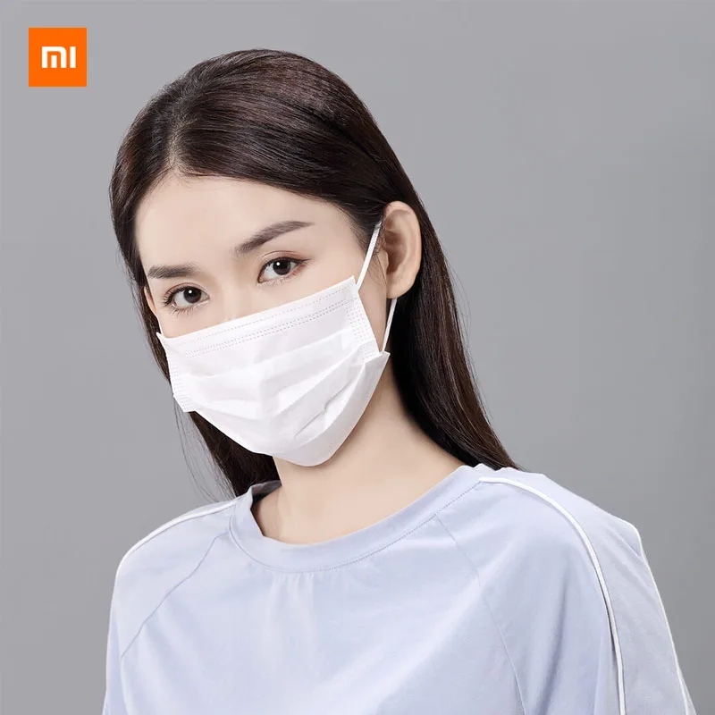 

10Packs Xiaomi Miaomiaoce Medical Mask Three-layer Filter Ear-mounted Disposable Medical Mask