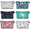 Nurse ECG Printing Cosmetic Bag Hot Sale Cartoon Doctor Woman Coin Purse Cosmetic Storage Bag Travel Cosmetic Case 1