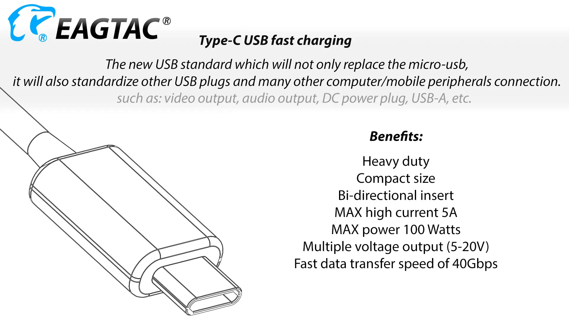 EAGTAC T25LR 2200 люмен супер мощный тактический фонарь USB Перезаряжаемый Фонарь 18650 аккумулятор в комплекте для охоты