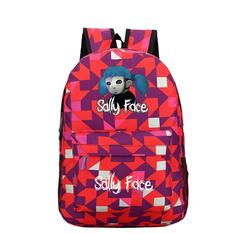 23 Высокое качество Sally Face Back to школьный подарок рюкзак для мужчин и женщин сумки на плечо для ноутбука Дети Мальчики Подростки Девочки ежедневный рюкзак - Цвет: 23