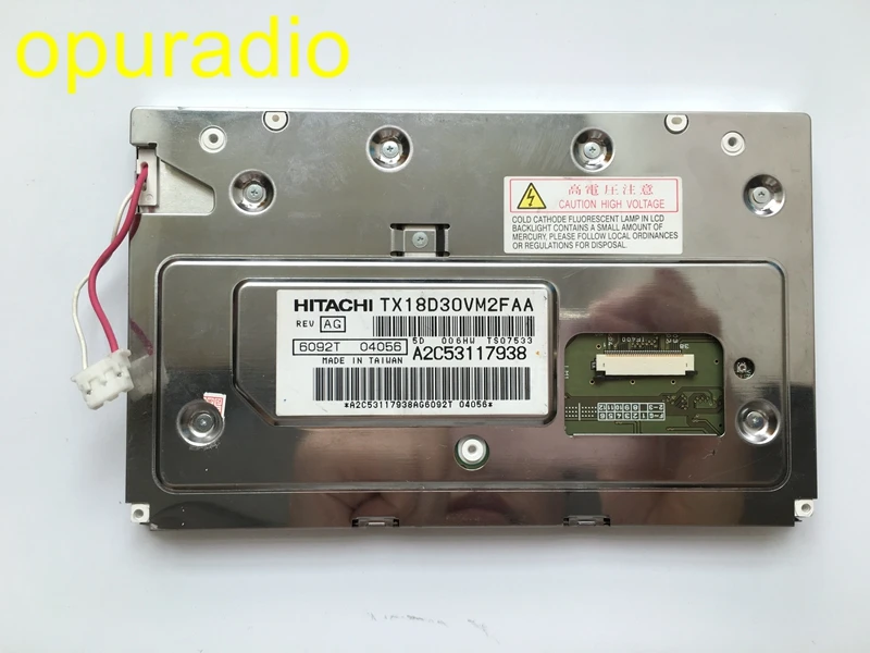 7 дюймовый ЖК дисплей TX18D30VM2FAA TX18D30VM2FAB экран для Citroena C5 RT4 Автомагнитола DVD GPS