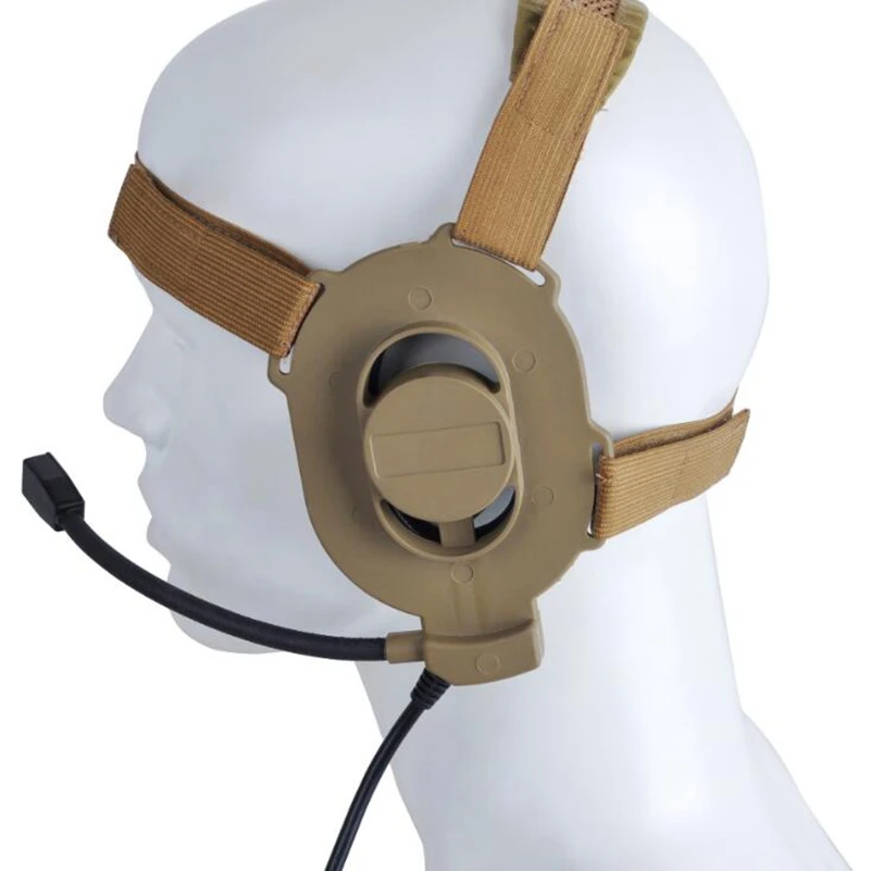 Professional Outdoor Noise Block Earmuff Microphone Earphone Headset Hunting Airsoft Headphone Tactical Headphone with MIC