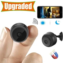 1080p hd ip mini câmera de visão noturna sem fio câmera vigilância segurança monitor controle remoto para casa ao ar livre caça