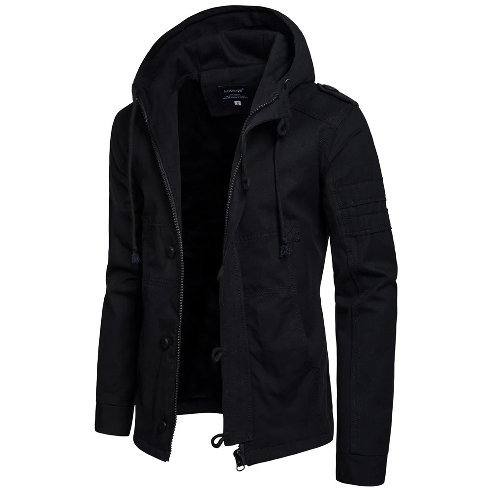Men Military Tactical Jacket Army Fan Coat Autumn Winter Jackets Windbreaker Hunt Outwear Male Casual Clothes Plus Size XXXL