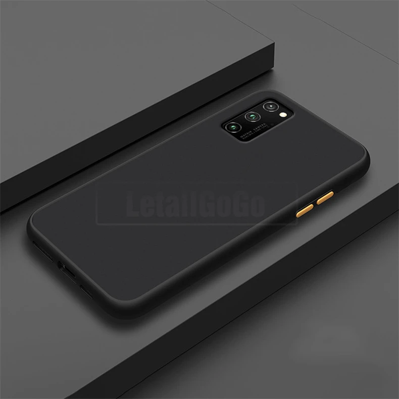 Матовый сенсорный чехол для телефона huawei Honor V30 Pro, чехол, силиконовая задняя крышка для Honor 20 V20 V30 Pro, противоударный чехол