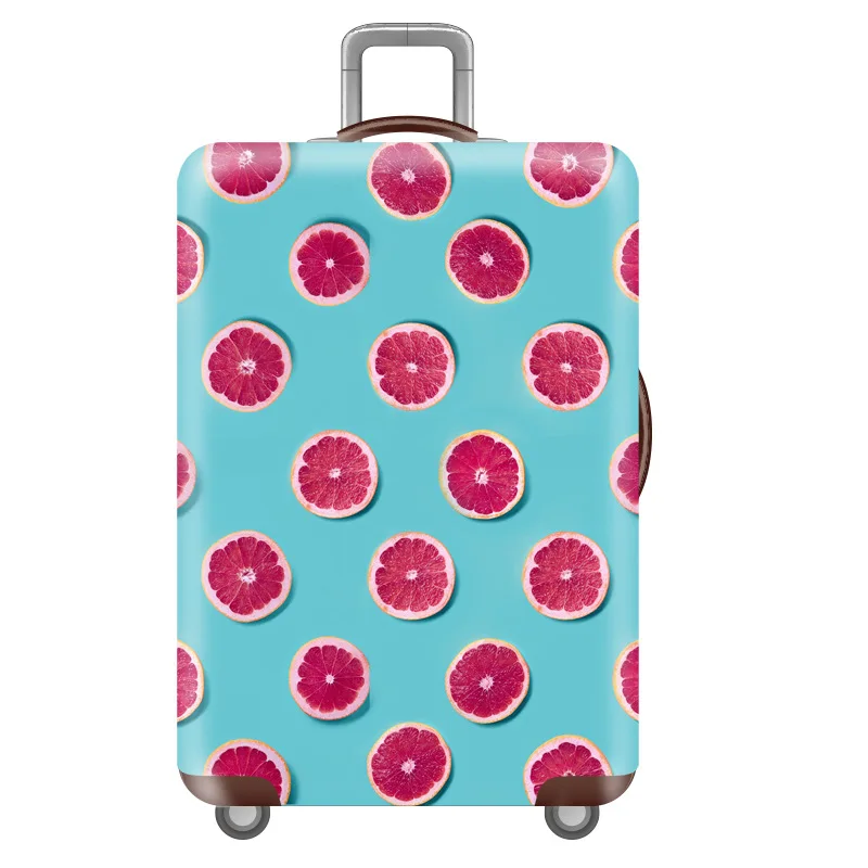 14 Luggage cover Дорожный багажный чехол, Эластичный Защитный чехол для багажа, подходит для 18-32 дюймов, уплотненный чехол на колесиках, чехол для костюма, пылезащитный чехол - Цвет: 14 Luggage cover