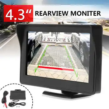 

4.3 Inch TFT Car LCD Monitor Car Rear View Camera + Waterproof Night Vision Reversing Backup Camera for Truck Vehicle Parking