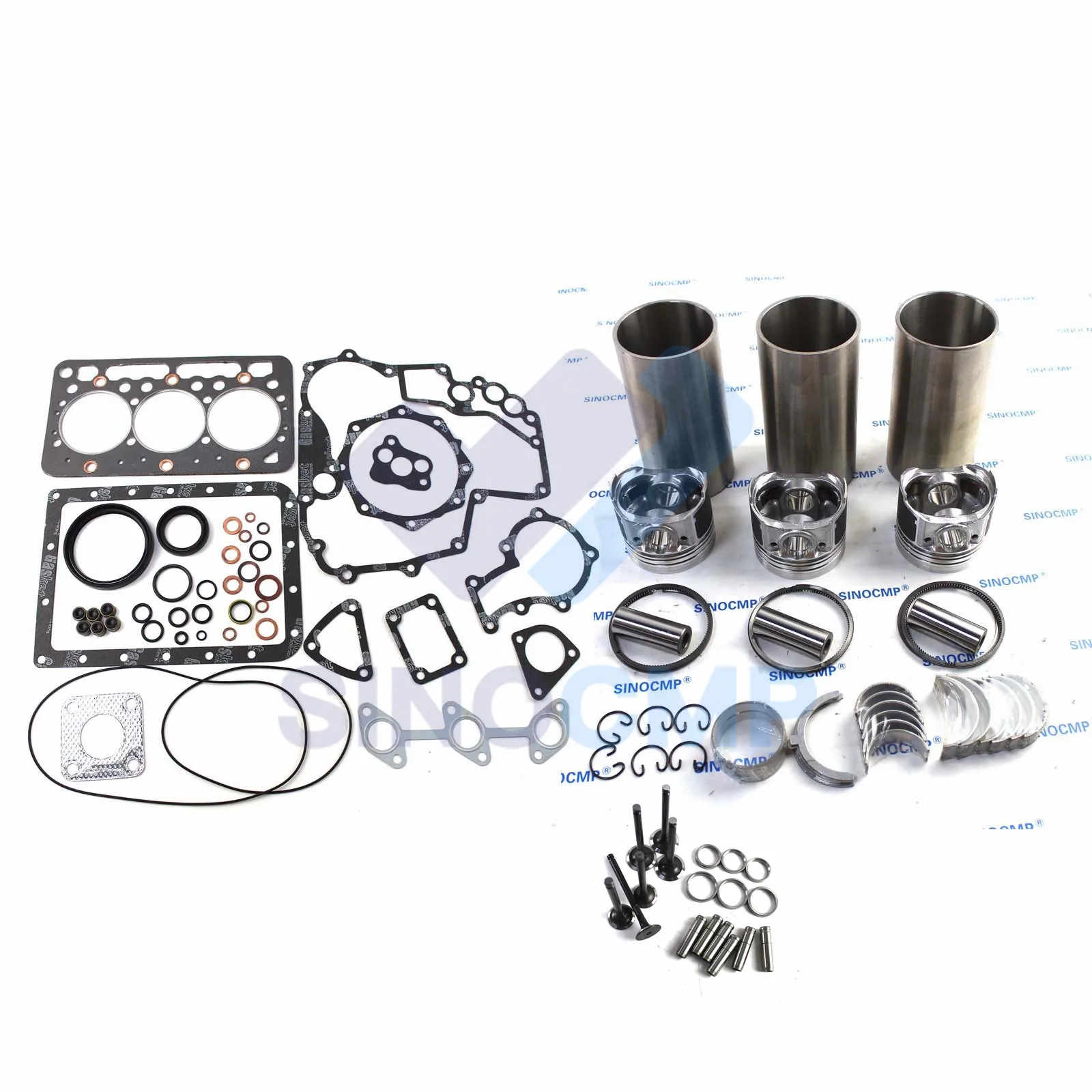 d722 d722ebh d722b engine rebuild kit std for kubota k008 k008 3 excavator tg1860 54 tractror D782 D782-EBH Overhaul Rebuild Kit for Kubota Engine B7410 PANDA PMS 14000