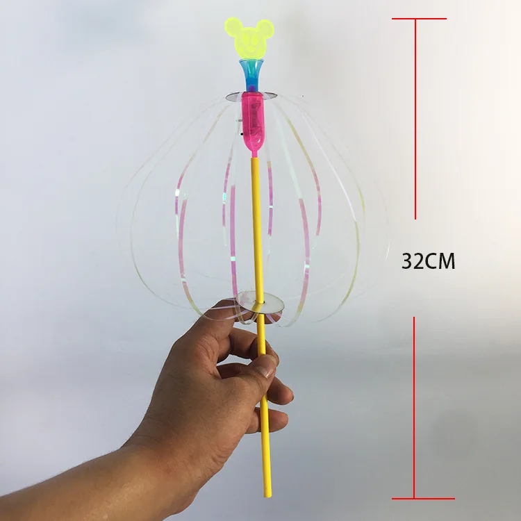 

Shining toy flexible twister Seven Color Magic Wand children's magic wand bubble wand flash bubble flower wholesale