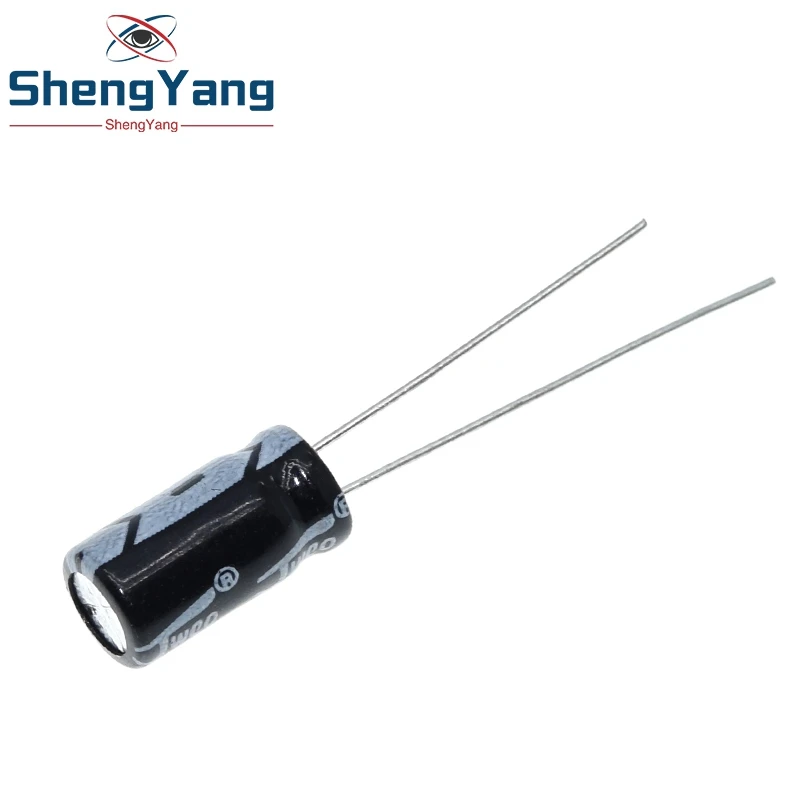 TZT 50/100PCS Hochwertiger 35V 100UF 6*12mm 100UF 35V 6,3*12 Elektrolytkondensator – Detail 1