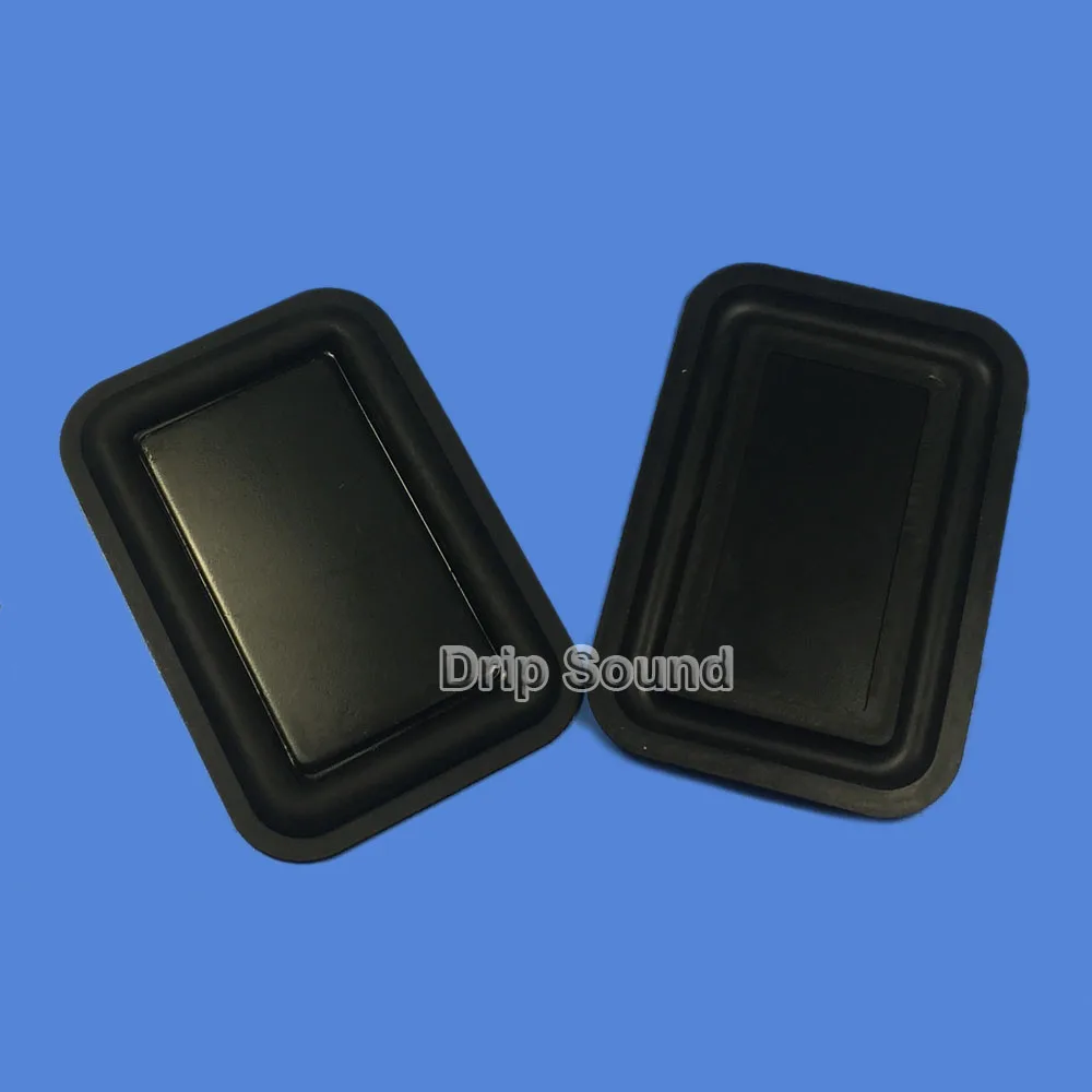 

90x60mm Speaker Passive Radiator Auxiliary Bass Woofer Rubber Vibration Plate Vibrating Diaphragm