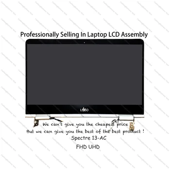 

New 13.3" FHD UHD For HP Spectre x360 13-AC Series LCD Display Touch Screen Full Complete Assembly 918130-001 918132-001 Sliver