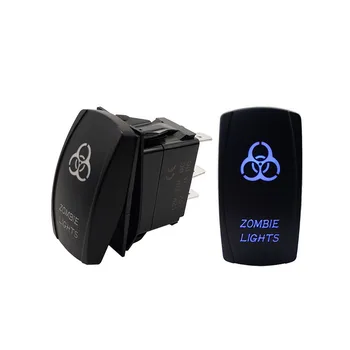 

Dual LED Rocker Switch Car Boat Truck Light Toggle switch Waterproof Universal 12V 24V Car Boat Marine ON OFF Switches