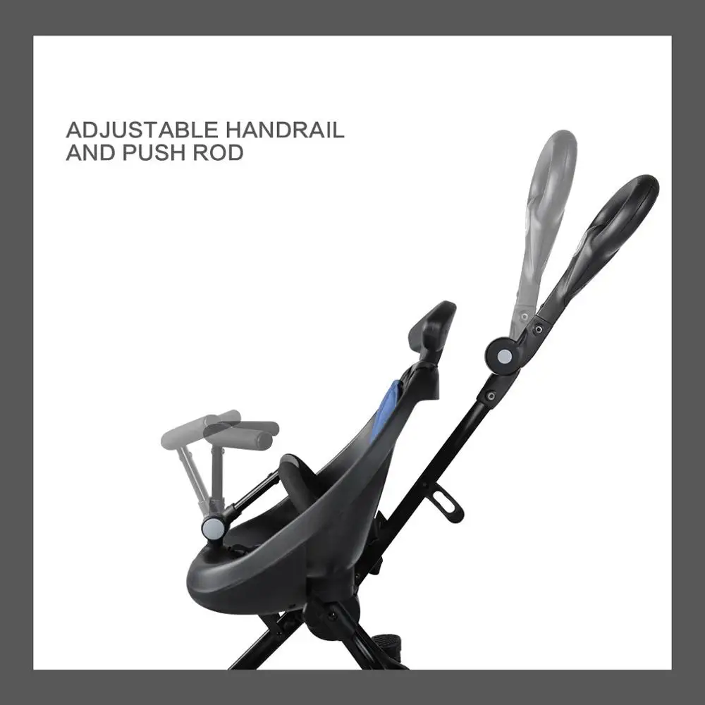 kids vehicle V3 folding portable baby stroller toddler fun slippery chair V1 two way push four wheels stroller
