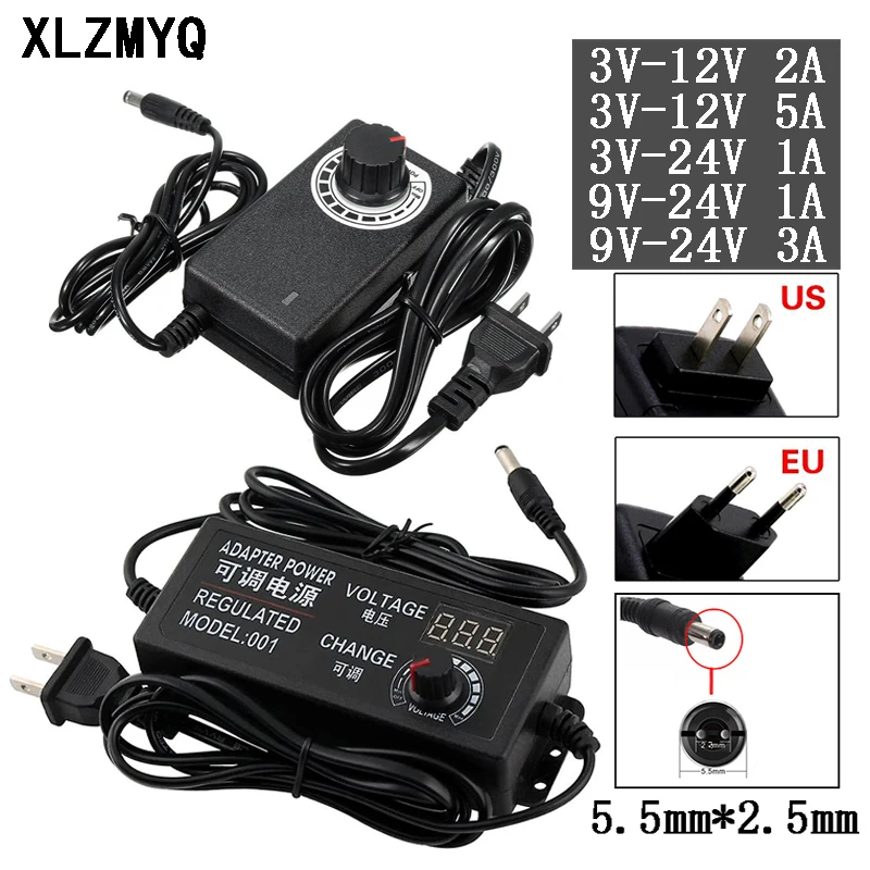 Регулируемый источник питания переменного тока в постоянный ток 3 в 5 в ...