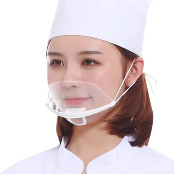 

10/30pcs Unisex Anti-Fog Anti Droplet Face Mask Oil-Splash Kitchen Cooking Face Shield for Restaurant Waitress