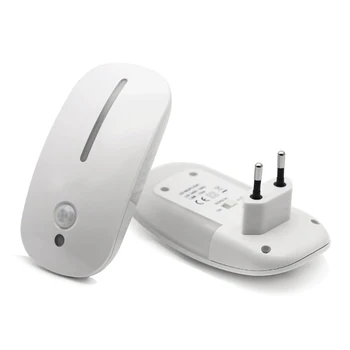 

Cold Light Energy Saving Creative Bright Safety Lamp Body Induction Wall Light Bedroom Night Light Night Light Angel Bathroom