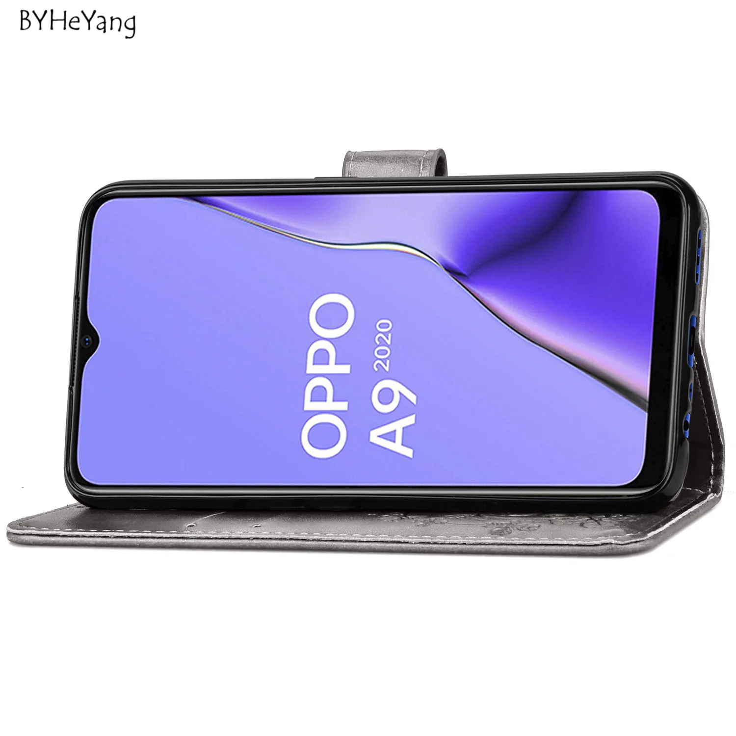 Для Coque OPPO A5 PCHT30 чехол Роскошный чехол для телефона из искусственной кожи защитный чехол для Capa OPPO A9 PCHM30 чехол