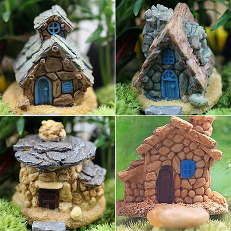 Сказочный Сад каменный дом из миниатюрюра в случайном стиле|decorative crafts mirrors|craft