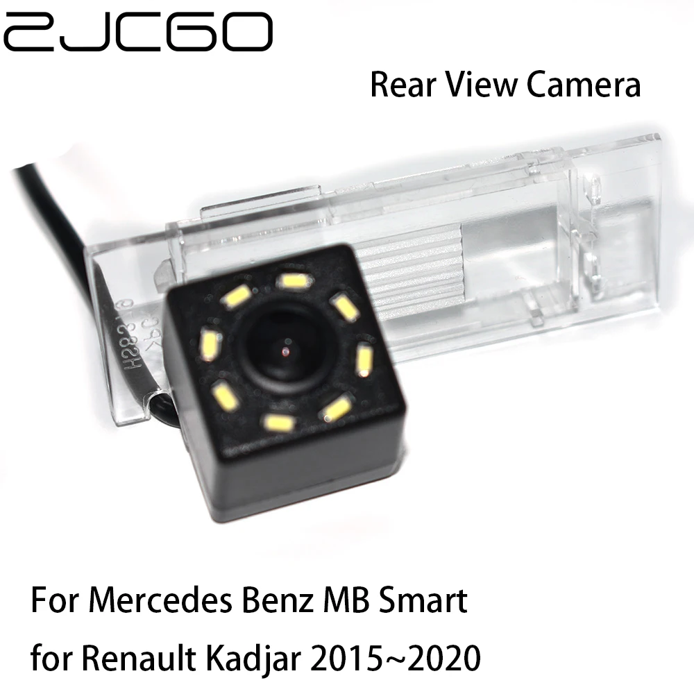 

ZJCGO CCD HD Car Rear View Reverse Back Up Parking Waterproof Camera for Mercedes Benz MB Smart for Renault Kadjar 2015~2020