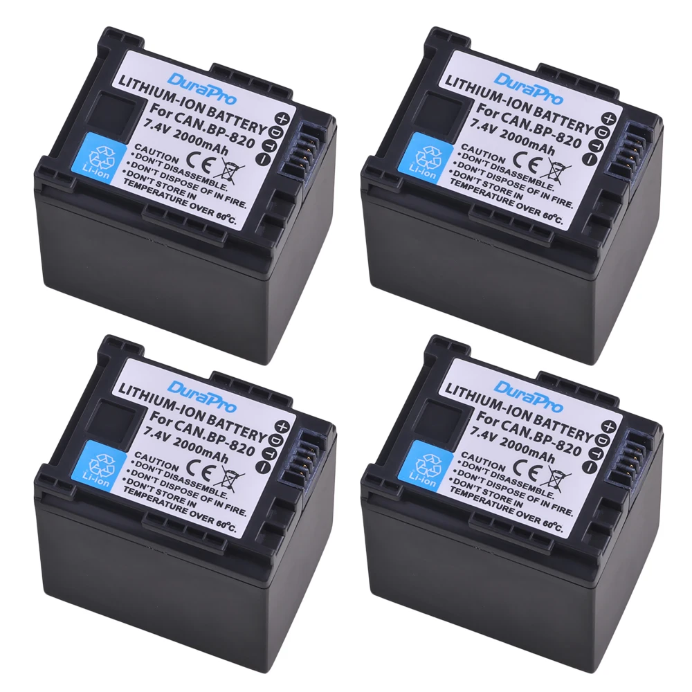 

2000mAh BP-820 BP 820 Replacement Battery for Canon VIXIAGX10,HFG21,HFG30,HFG40,HFM30,HFM31,HFM32,HFM300,HFM40,HFM41,HFM400
