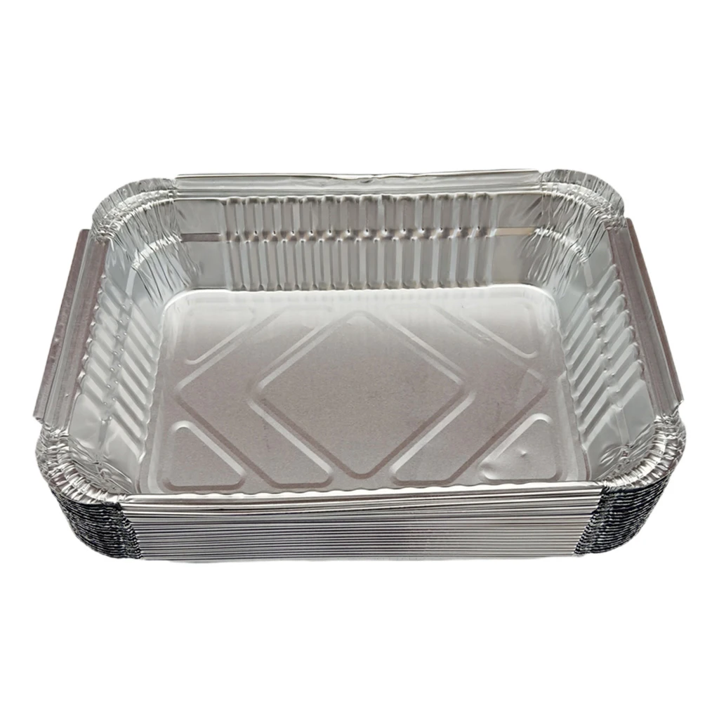 Disposable Aluminium Foil Trays Containers Baking Cooking Freezing Storing Tray