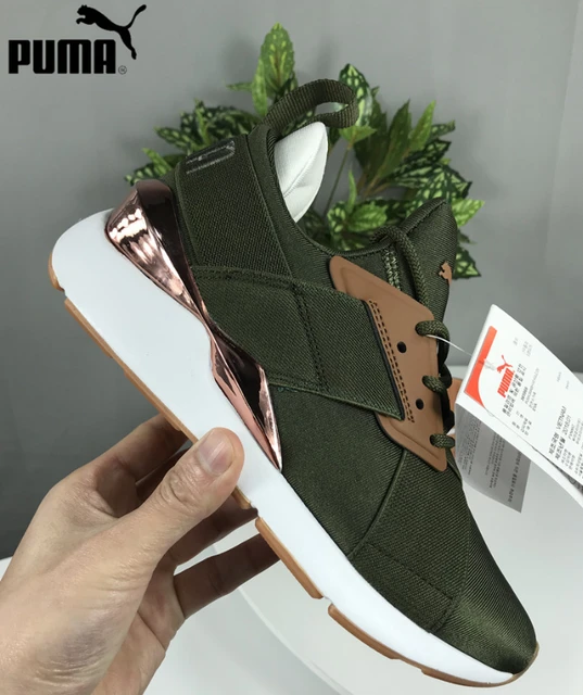 admirar Turismo grieta New Arrival Puma Muse Metal Satin Ep Ii Womens Sneakers 367047-02 Women  Sports Badminton Shoes Wn's Mid-top Sneaker Size 35.5-39 - Non-leather  Casual Shoes - AliExpress