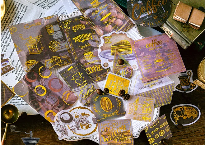60 шт. Galaxy Скрапбукинг наклейки DIY липкая бумага Вселенная Европа Ренессанс наклейки для украшения дневник канцелярские принадлежности - Цвет: 7