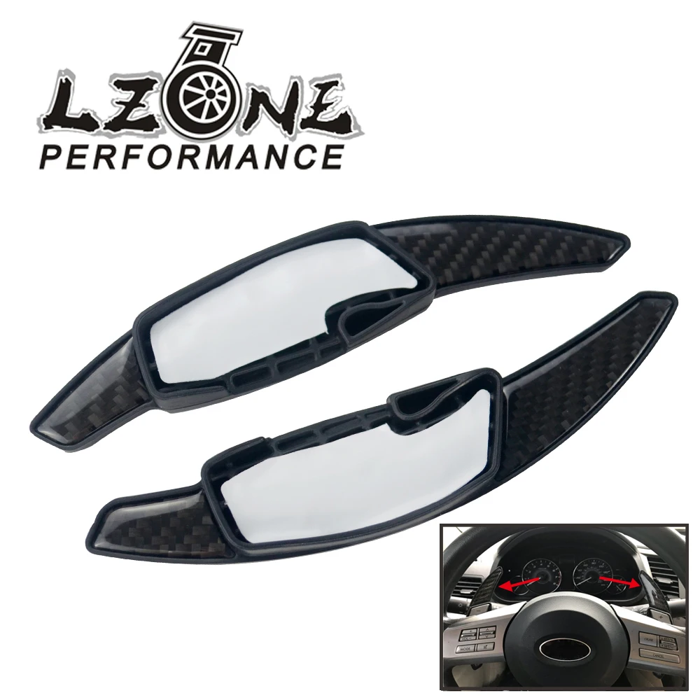 

LZONE - Universal Carbon fiber Car Steering Wheel Shift Paddle Paddle Shifters Extension For Subaru Outback Legacy JR-PSD01
