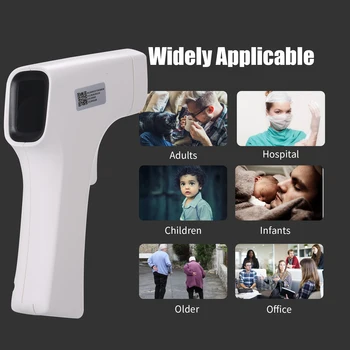 

IR Infrared Non-contact Thermometer Fast Measure Forehead Digital Temperature Measurement LCD Display for Baby Kids Adult