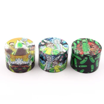 

100pcs Wholesale Grinder 50mm Smoking Smoke Accessories Herb Tobacco Grinders Crusher Cigarette Pipe Tool amoladora