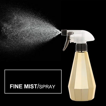 

450ML Hairdressing Spray Bottle Fine Mist Water Sprayer Salon Barber Hair Styling Tools ABS Refillable Empty Water Atomizer DIY