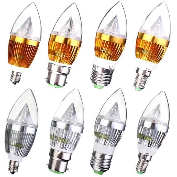 Прозрачный СВЕТОДИОДНЫЙ лампы 9W E14/E12 теплый белый Edison Ретро светодиодный свет лампы AC85-265V Lampara люстра домашнее украшение прожектор