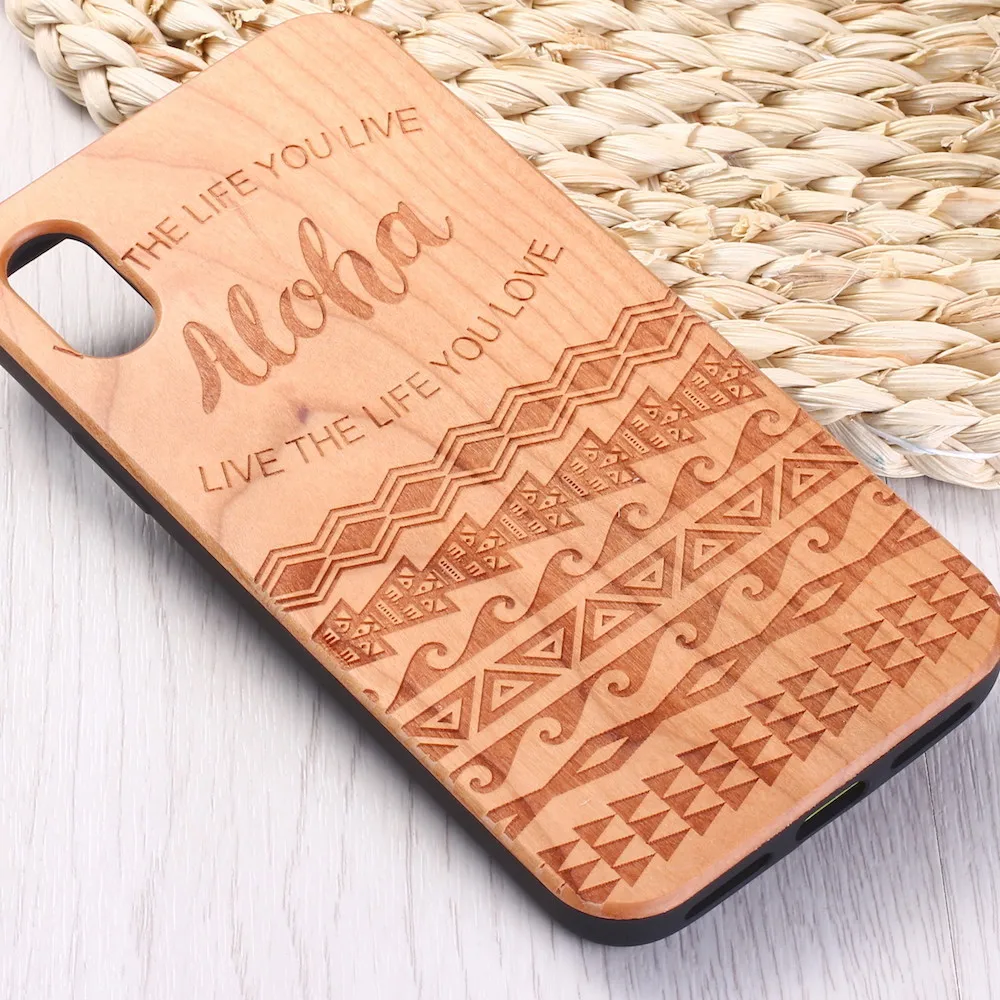 Для iPhone 6 6S 6Plus 7 7Plus 8 8Plus X XR XS Max 11 Pro Max Выгравированные слова Aloha пляжный Летний чехол для телефона Coque
