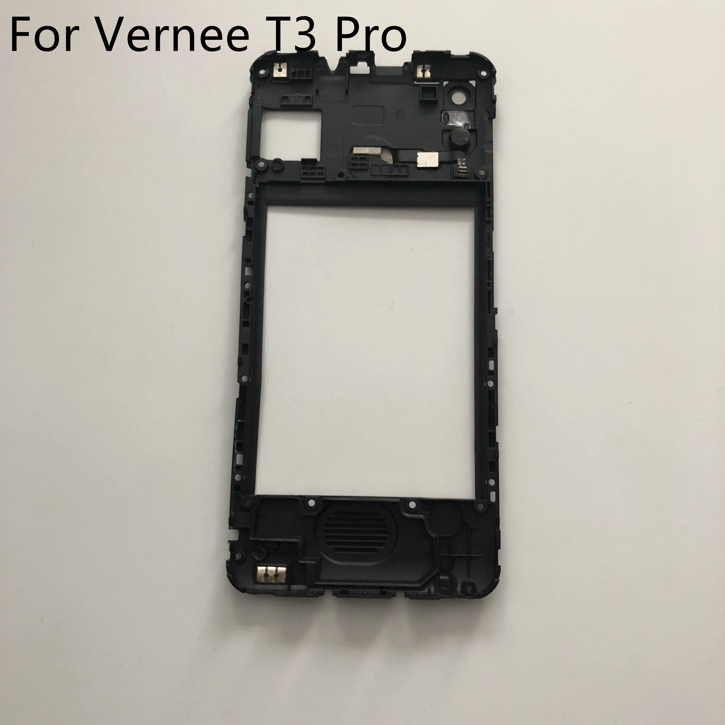 Чехол-бампер Vernee T3 Pro б/у + стеклянный объектив камеры для мобильного телефона MTK6739