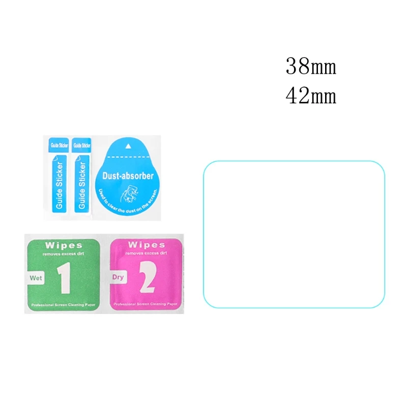 

38mm / 42mm Watch Tempered Glass Screen Protector Film for iphone Watch 3