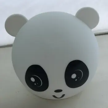 

Colorful Silicone Night Lamp Cute Animal Panda Lamp Induction Night Lamp