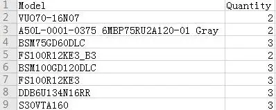 

VUO70-16N07 6MBP75RU2A120-01 BSM75GD60DLC FS100R12KE3_B3 BSM100GD120DLC FS100R12KE3 DDB6U134N16RR S30VTA160