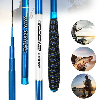 ON SALE ❤️ Carp Rod Super Heavy Action Fishing Rod FRP/Carbon Fiber Stream Lake Freshwater Fishing Rod EDF88 - discount item 15% OFF Sports & Entertainment